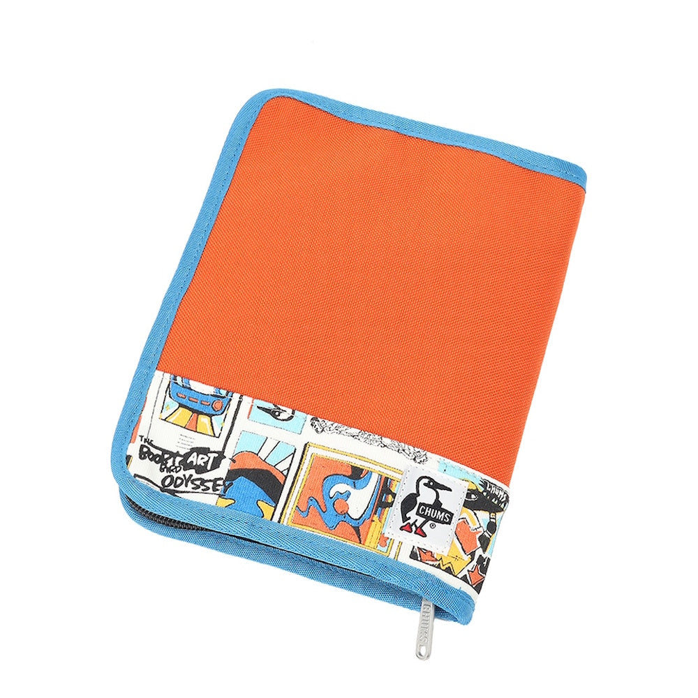 CHUMS チャムス Book Pouch Sweat Nylon ブックポーチスウェットナイロン(ブックカバー｜手帳ケース)