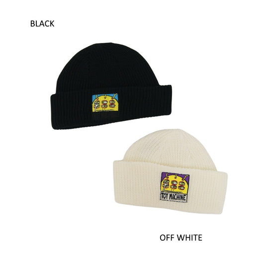 TOY MACHINE　トイマシーン TRANSMISSIONATOR BEANIE 　ニット帽　春夏　刺しゅう