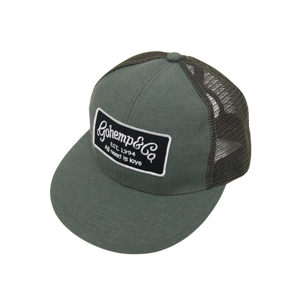 GOHEMP ゴーヘンプ　gohemp&Co. MESH CAP