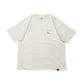 go slow caravan ゴースローキャラバン USA/C スクエアLOGOバックプリントゆったりTEE