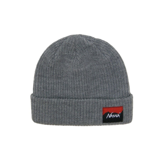 NANGA ナンガ　BOX LOGO BULKY BEANIE