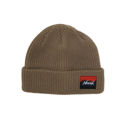 NANGA ナンガ　BOX LOGO BULKY BEANIE