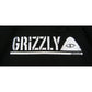 POLeR　STAMP EMB HOODIE　POLeR×GRIZZLY　BLACK