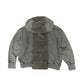 go slow caravan ゴースローキャラバン MIX FAB ルーズスウェットZIPパーカー HARD PIGMENT DYE (MENS)メンズ　秋冬　356103　KHAKI