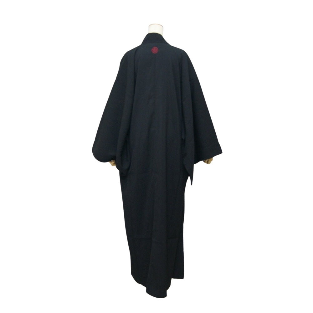 倭物やカヤ 倭の晴れ着着物メンズ羽織 7CQ-5315 BK SUMI – Short squeeze