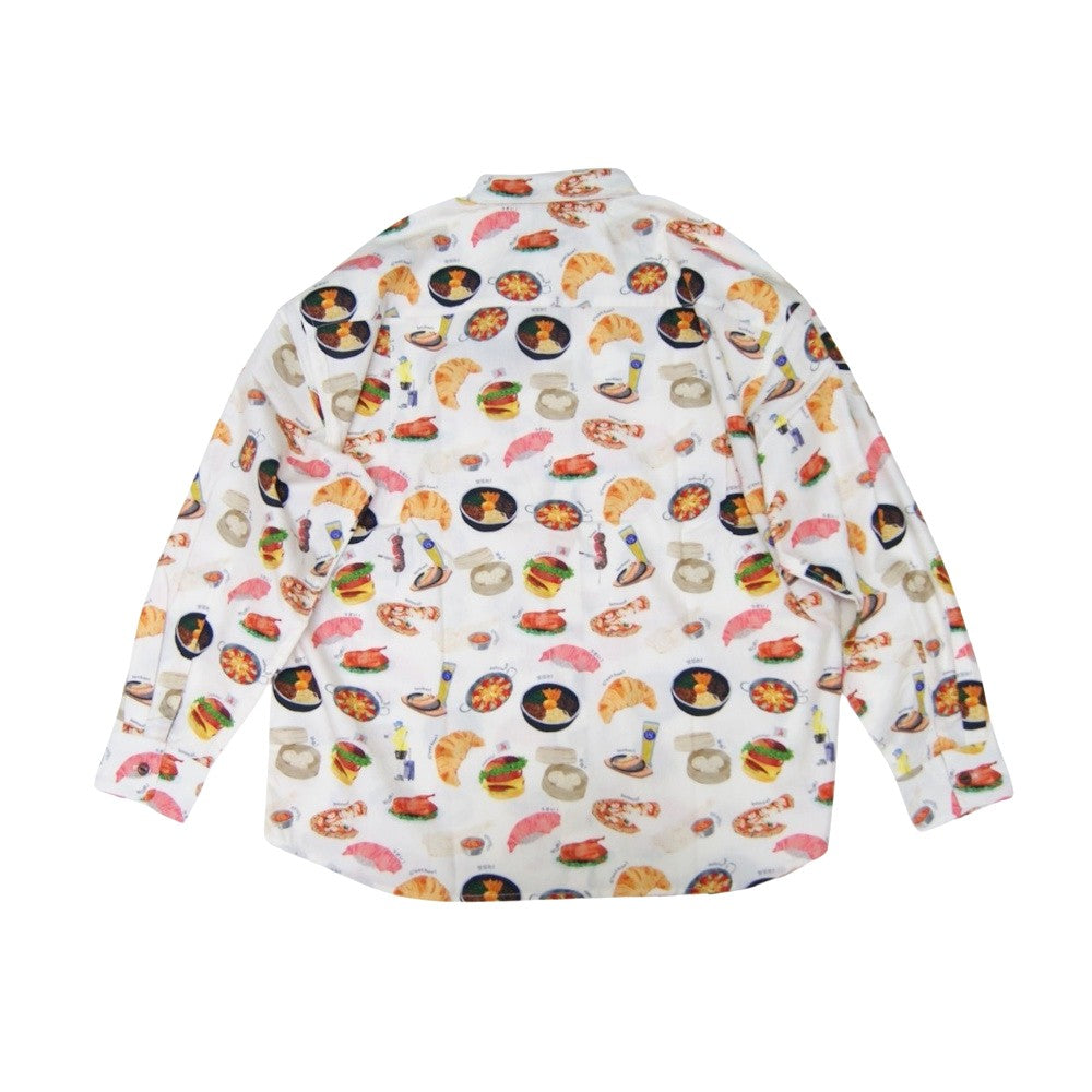 go slow caravan ゴースローキャラバン ブロード総柄プリントR/Gシャツ (MENS/WOMENS)