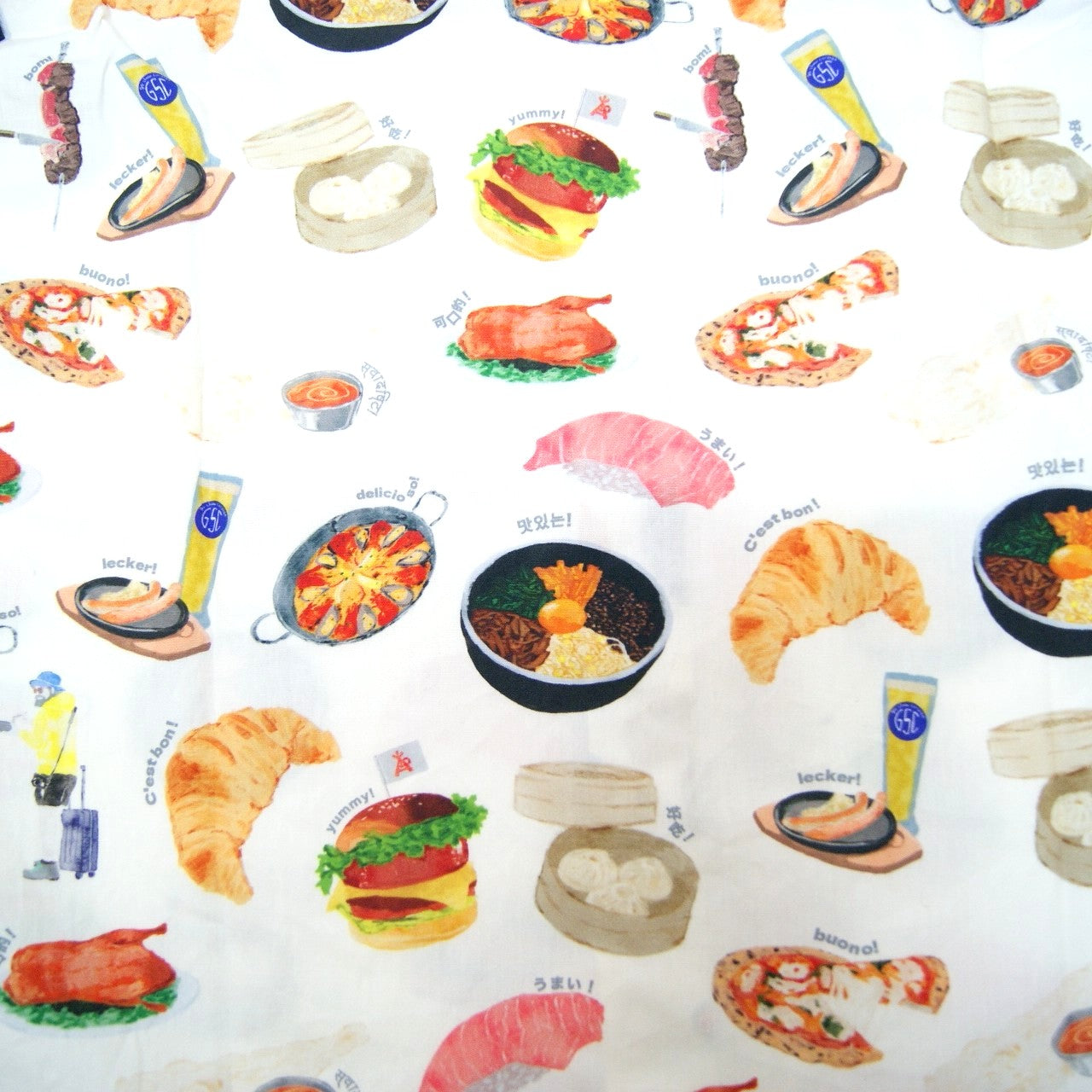 go slow caravan ゴースローキャラバン ブロード総柄プリントR/Gシャツ (MENS/WOMENS)