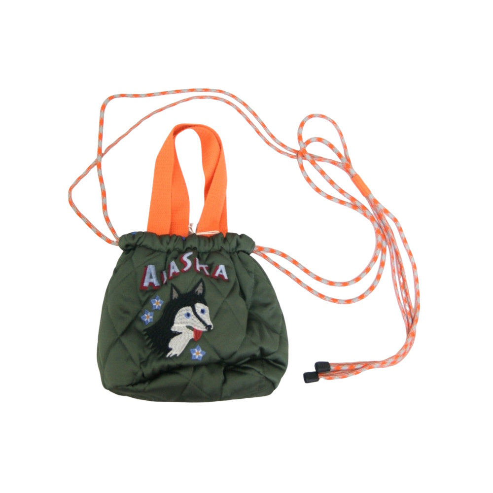 HOUSTON woman / ヒューストンウーマン 6023W SOUVENIR EFFECT BAG  / スーベニアエフェクトバッグ　CAT ALASKA