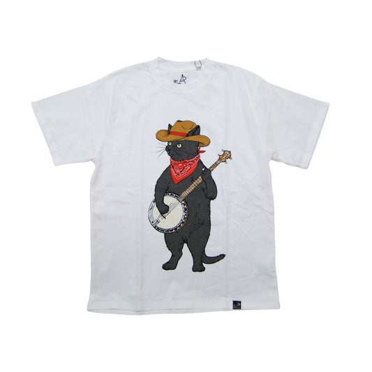 go slow caravan ゴースローキャラバン USA/C バンジョー猫 (MENS/WOMENS) メンズ　レディース