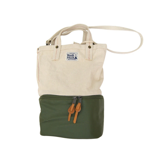 POLeR/ポーラー　WASABI&POLER Beer cooler&canvas tote bag クーラーバッグ