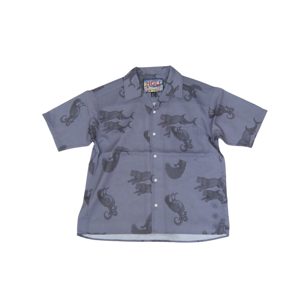 NANGA ナンガ　サルー シャツ SALUD SHIRT GRY
