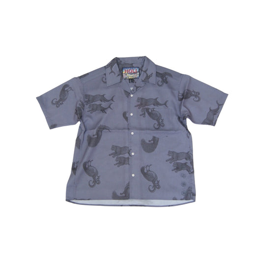NANGA ナンガ　サルー シャツ SALUD SHIRT GRY