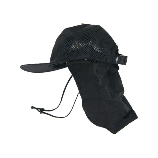 POLeR　ポーラー　2WAY DRAW+SUNGUARD CAP BLACK