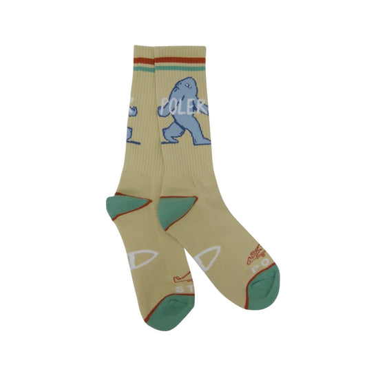 POLeR ポーラー　SKATE SOCKS スケートソックス　BEIGE