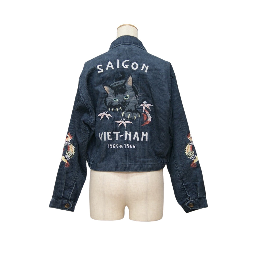 HOUSTON woman / ヒューストン ウーマン 5069W WASHED CORDUROY VIETNAM JACKET