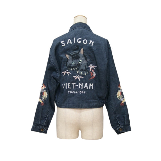 HOUSTON woman / ヒューストン ウーマン 5069W WASHED CORDUROY VIETNAM JACKET