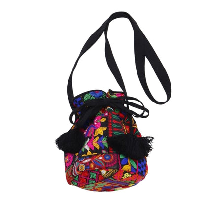 チャイハネ・アミナコレクション ザレリナミニショルダー　巾着　ショルダーバッグ　パッチワーク　インド　エスニック