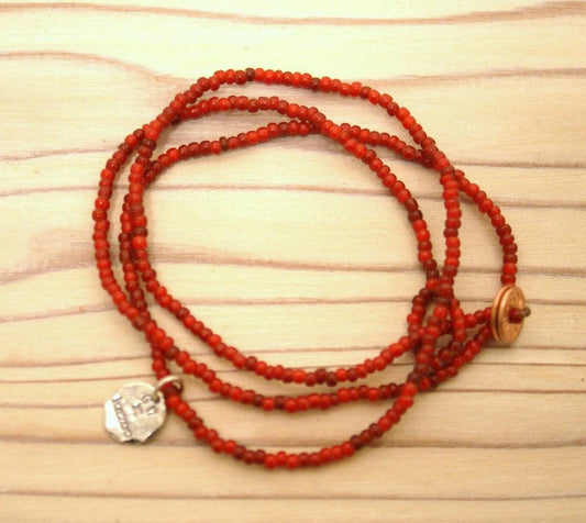GO WEST ANTIQUE BEADS NECKLESS-kazoo