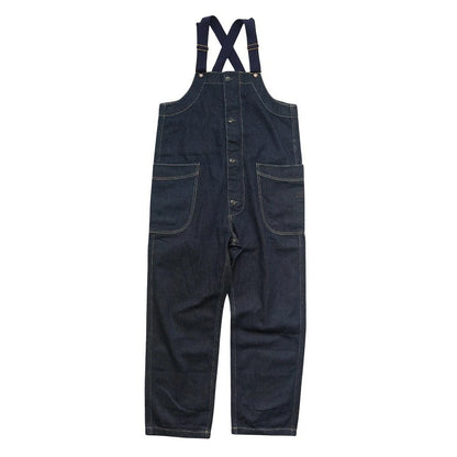 GOHEMP ゴーヘンプ TUBE VENDOR ALL PANTS／12ozH/C DENIM オーバーオール　レディース　サイズ２６