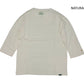 GOHEMP ゴーヘンプ BASE BALL SLEEVE CREW　ベースボールスリーブTシャツ　メンズ9分袖Tシャツ　インナー　秋冬　シンプル ラグラン