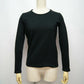GO HEMPゴーヘンプ　WOMAN LONG SLEEVE TEE /SUN BLEND WARMER　ウーマンロングスリーブTシャツ　サンブレンドウォーマー　レディース長袖Tシャツ　インナー　秋冬 BLACK