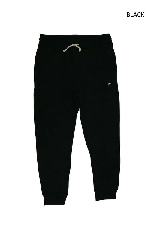 GOHEMP　ゴーヘンプ SLIM RIB SWEAT PANTS　スリムリブスウェットパンツ BLACK