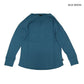 GOHEMPゴーヘンプ　HEMP WAFFFLE WIDE CREW　メンズ　サーマル　ワッフル　ワイドシルエット　ドロップショルダー