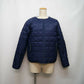 TAION　DOWN×BOA REVERSIBLE CREW NECK JACKET　ダウン×ボアリバーシブルクルーネックジャケット　レディース 　秋冬　NAVY×IVORY