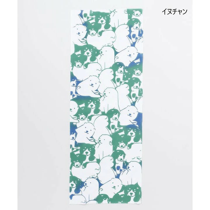 倭物やカヤ　ネコチャン　イヌチャン手拭い