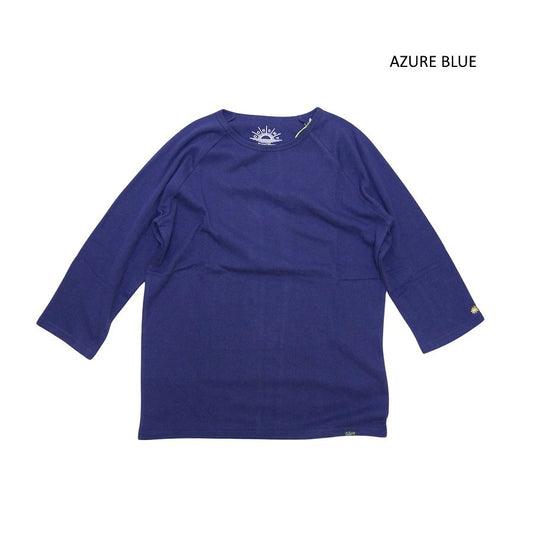 GOHEMP ゴーヘンプ BASE BALL SLEEVE CREW　ベースボールスリーブTシャツ　メンズ9分袖Tシャツ　インナー　秋冬　シンプル ラグラン