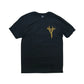 POLeR　POLeR　SASCLOPS HOCKEY TEE メンズ　レディース　　Tシャツ　春夏 ブラック