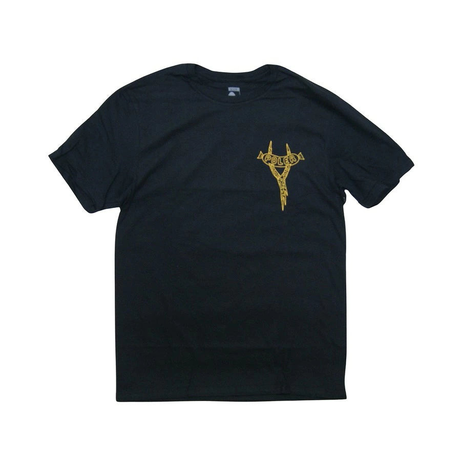 POLeR　POLeR　SASCLOPS HOCKEY TEE メンズ　レディース　　Tシャツ　春夏 ブラック