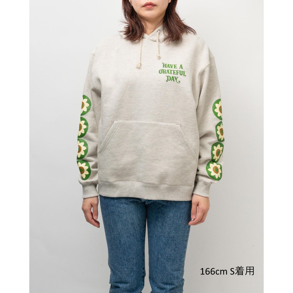 HAVE A GRATEFUL DAY HOODIE SWEATSHIRT -HELIOTROPISM GDC0425HELI 秋冬