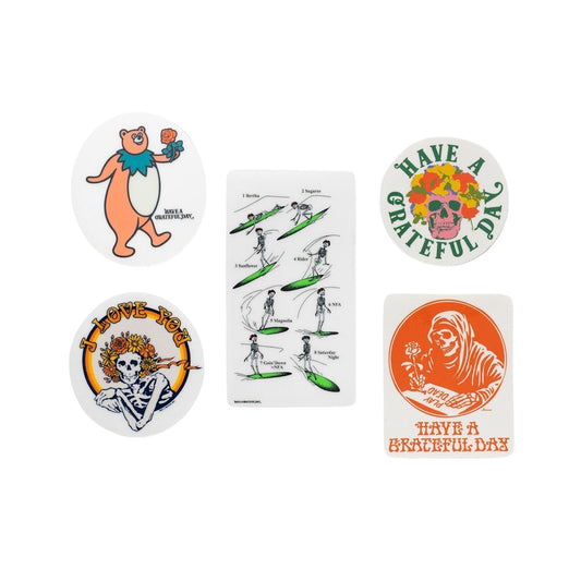 HAVE A GRATEFUL DAY STICKER PACK GDG0521SP26F ステッカー５枚セット クリックポスト発送