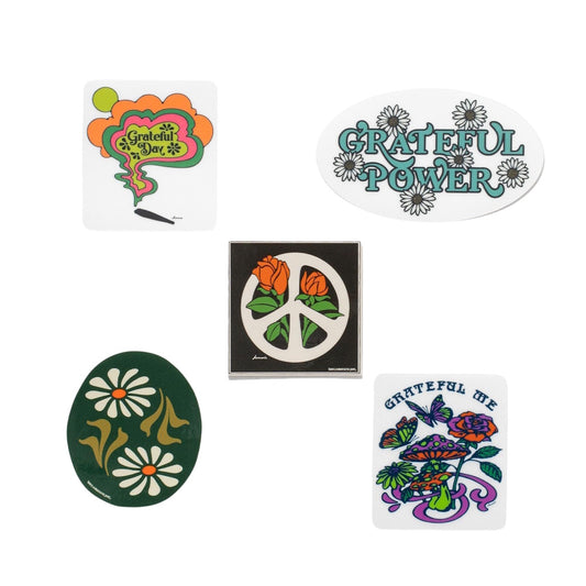 HAVE A GRATEFUL DAY STICKER PACK GDG0521SP26F ステッカー５枚セット クリックポスト発送