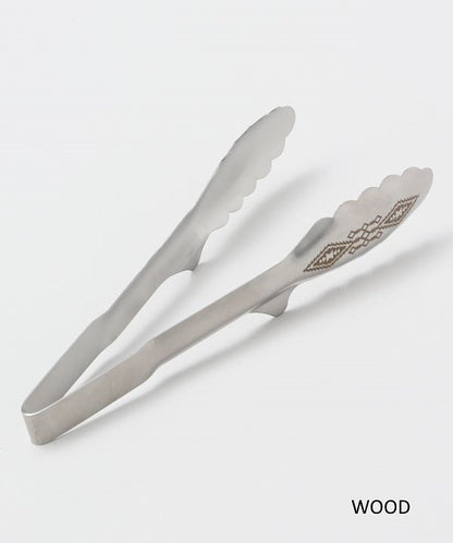 ネイティブアメリカンモチーフをプリントしたトングFDノマディトングM ステンレストング ステンレス食器 キャンプ アウトドア 燕三条 チャイハネ キャンプギア