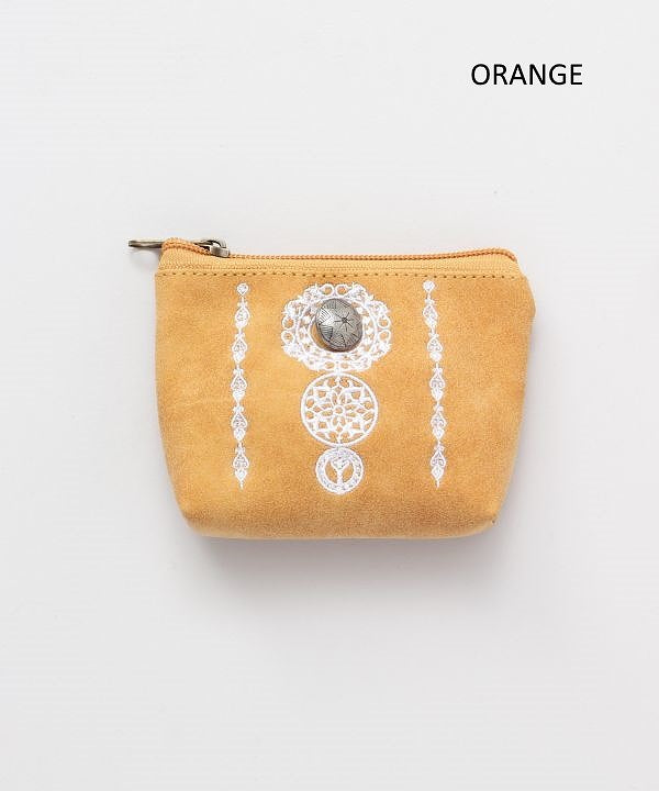 チャイハネ アミナコレクション セレーネミニポーチ モロッコ 刺繍 小さめポーチ コンチョ