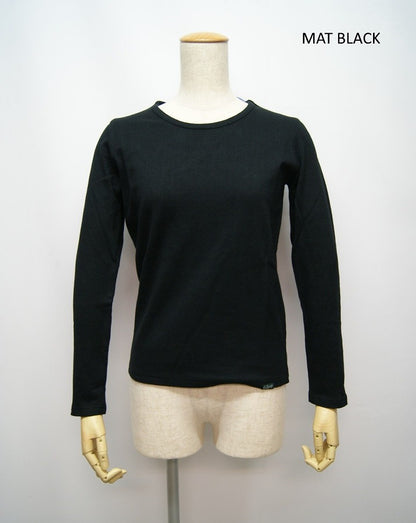 GOHEMPインナーの定番 ヘンプコットン＆ウールGO HEMPゴーヘンプ WOMAN LONG SLEEVE TEE /SUN BLEND WARMER ウーマンロングスリーブTシャツ サンブレンドウォーマー レディース長袖Tシャツ インナー 秋冬