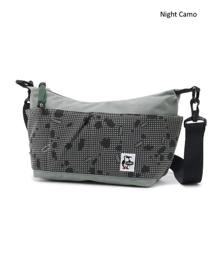 長年愛される、CHUMS定番のショルダーバッグCHUMS チャムスコレクトショルダースウェットナイロン collect shoulder sweat nylon mushroom shooting star ショルダーバッグ