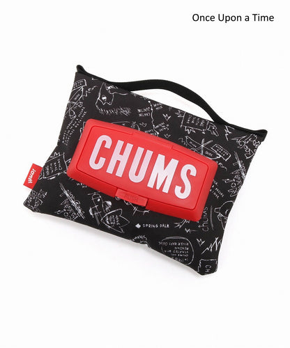ウエットティッシュをお洒落におめかしできる収納ケースクリックポスト発送！！CHUMS チャムスリサイクルウェットティッシュケース Recycle wet tissue case キャンプ アウトドア